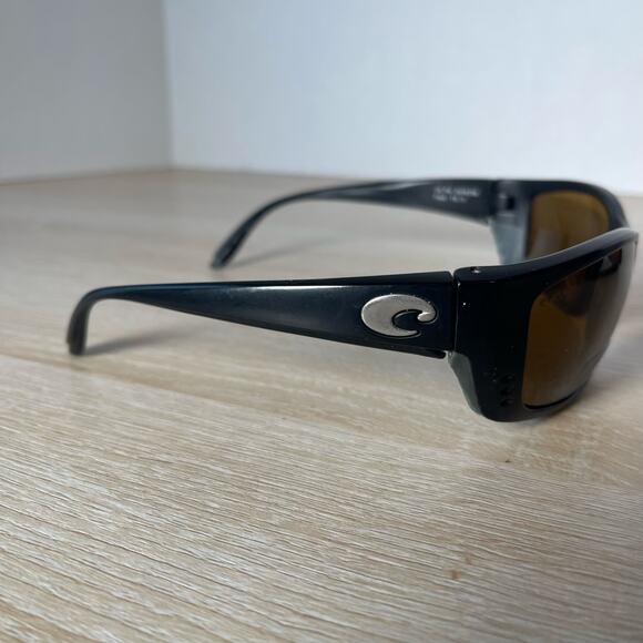 Costa Del Mar Fisch FS11 Sunglasses Matte Black FRAMES ONLY MISSING PIECE - Picture 10 of 10
